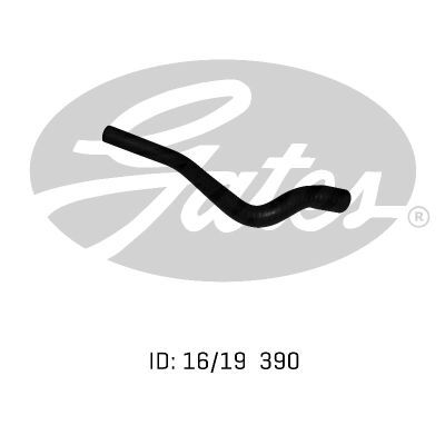 Gates Molded Heater Hose For Holden Astra Petrol Engine 1.6L/1.8L - 02-0037