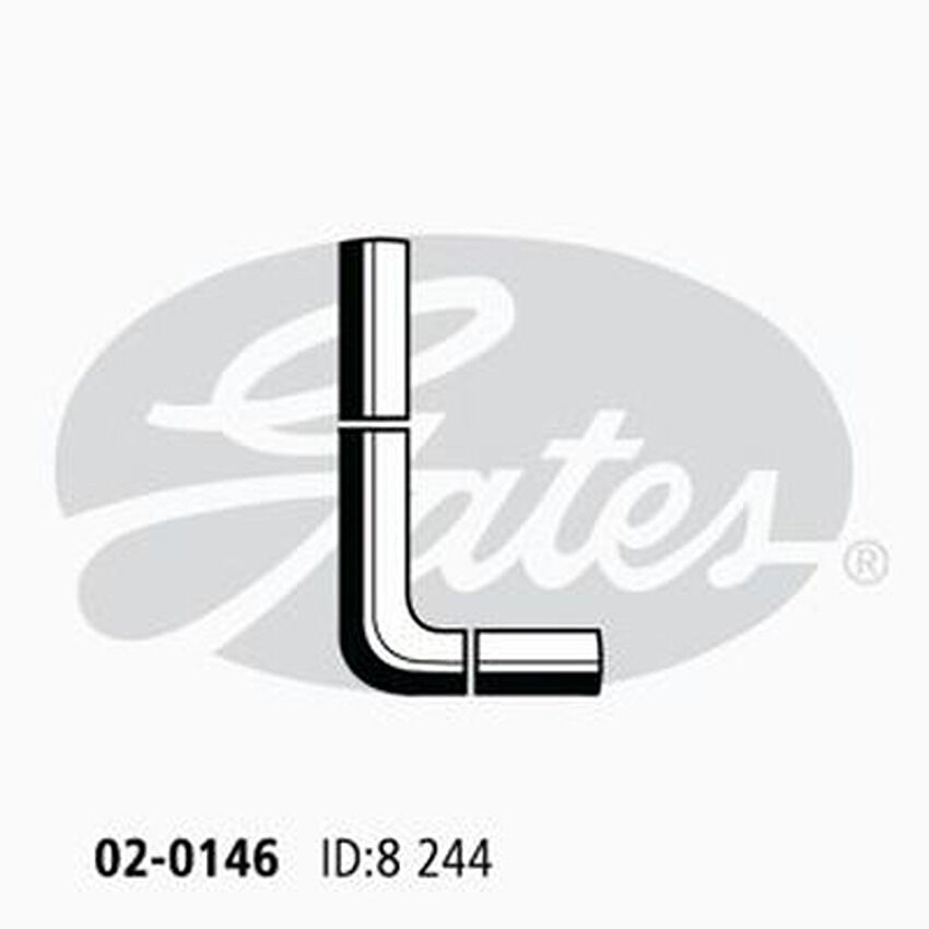 Molded Heater Hose 02-0146 for HONDA Legend MK II