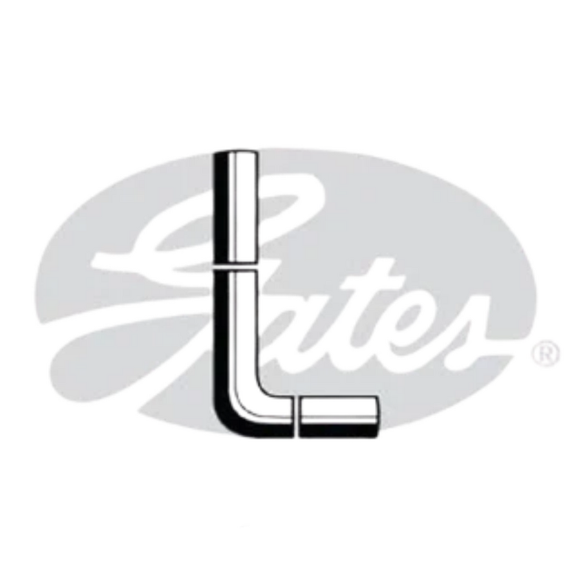 Gates Molded Heater Hose [Length 254mm] - 02-0146