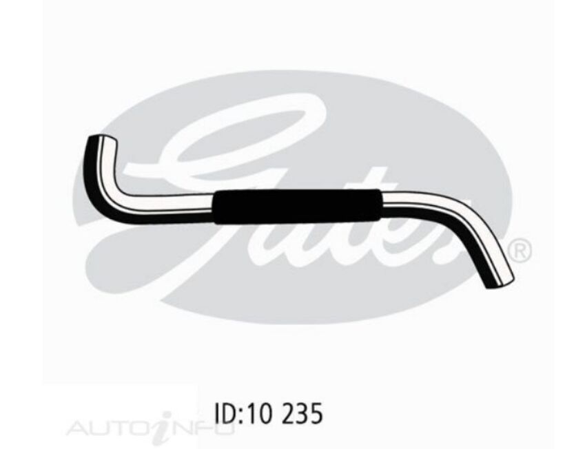 Gates Heater Hose For Holden Commodore VL 3.0L Petrol RB30E LF1, RB30ET LW5