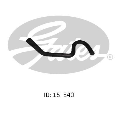 Gates Molded Heater Hose For Holden Gemini Petrol Engine 1.6L G161-Z - 02-0996