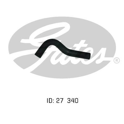 Gates Curved Radiator Hose For Suzuki Sierra F10A SJ 1.0L Petrol Engine