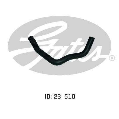 Gates Curved Radiator Hose For Daihatsu Mira FWD Hatchback 0.8L Petrol Engine