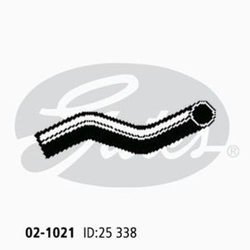 Gates Curved Radiator Hose For AUDI 80 B4, 8C2 2.3L NG - 4261-1279