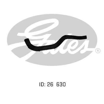 Curved Radiator Hose 02-1029 for HONDA Accord EL,EG SJ,SY 1.6L, 1.8L Hatchback 