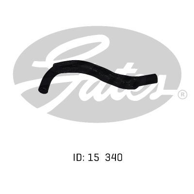 Gates Molded Heater Hose For Mazda 323 Protege BJ10M 1.8L BJ FP55,BP DOHC