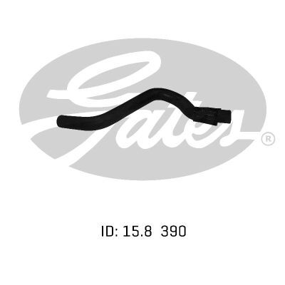 Gates Molded Heater Hose For  Mitsubishi Mirage CE 1.5L 12V (CJ2A) 4G15 Petrol