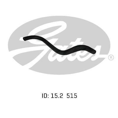 Gates Molded Heater Hose For Holden Statesman Petrol Engine 3.8L - 02-1087
