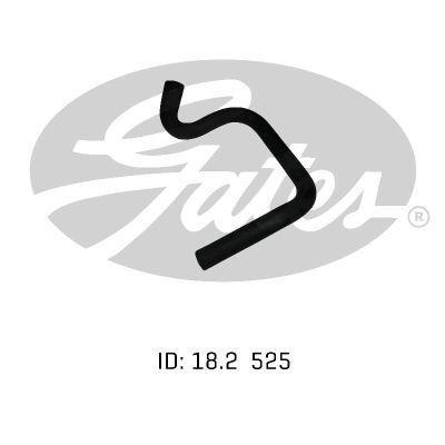 Gates Molded Heater Hose For Ford Falcon FG BF BA 4.0L LPG BARRA Sedan