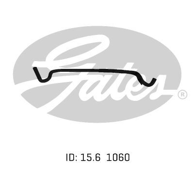 Gates Molded Heater Hose For Nissan Patrol TD42 TY61,GU,Y61 4.2L TY61 Diesel