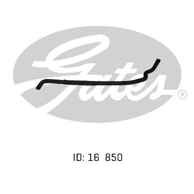 Gates Molded Heater Hose For Nissan Patrol TD42 TY61,GU,Y61 4.2L All-wheel Diesel