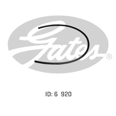 Gates Molded Heater Hose For Ford Falcon XG 4.0L Efi 96EDL Drive Wagon Petrol