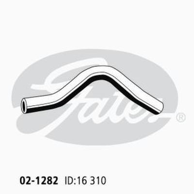 Gates Molded Heater Hose For Toyota Corolla FE 1.8L 1ZZ-FE ZZE122 Hatchback