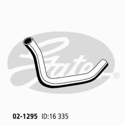 Gates Molded Heater Hose For Holden Rodeo TD 3.0L TFR77 4JH1 Ute Diesel