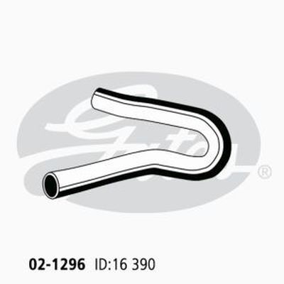 Gates Molded Heater Hose for Holden Rodeo TD 3.0L 4JH1-TC Drive Ute Diesel