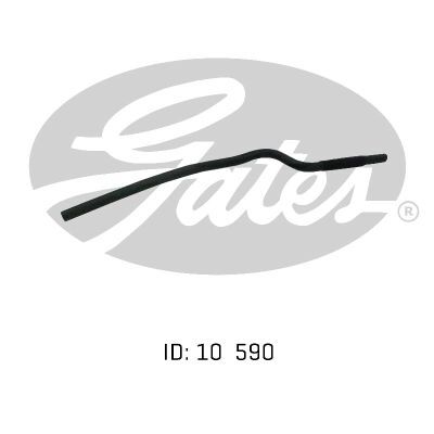 Gates Molded Heater Hose For Holden Viva JF 1.8L F18D3 Hatchback Petrol- 02-1396