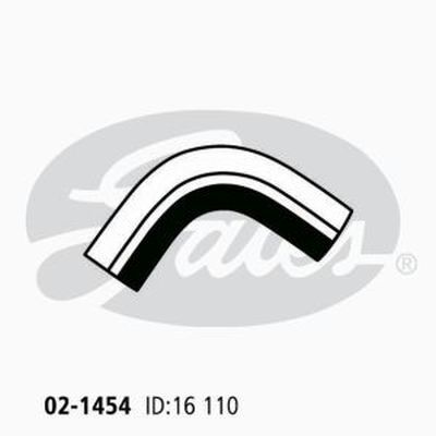 Molded Heater Hose 02-1454 for TOYOTA Cressida MX83 3.0L Petrol 6Cyl RWD