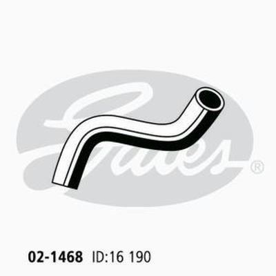 Gates Molded Heater Hose For Toyota Hiace/Commuter Petrol Engine 2.7L - 02-1468