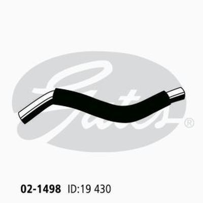 Gates Molded Heater Hose For Holden Epica EP 2.5L X 25 D1 Drive Sedan Petrol