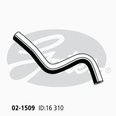 Gates Molded Heater Hose For Ford Ranger PK PJ 2.5L,3.0L Drive Ute Diesel