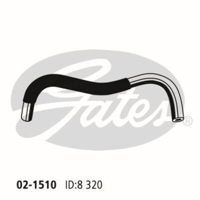 Gates Molded Heater Hose For  Toyota Camry ACV40 2.4L 2AZ-FE Drive Sedan Petrol