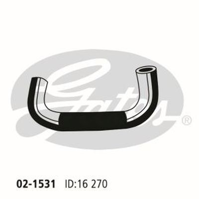 Gates Molded Heater Hose for Holden Rodeo RA 2.4L (TFR32) Y 24 SE,C 24 SE Drive