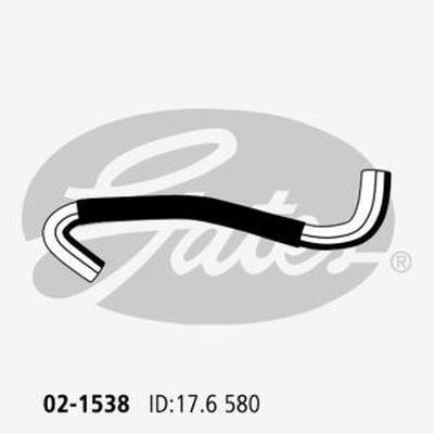 Gates Molded Heater Hose For Hyundai i30 D4FB FD 1.6L CRDi Drive Wagon Diesel