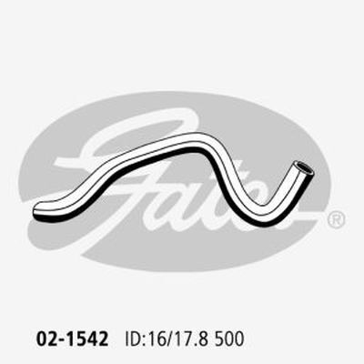 Gates Heater Hose For Holden Captiva 7 CG 2.0L Diesel TD Z20S1,LLW SUV