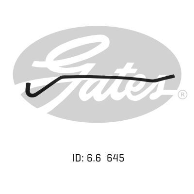 Gates Heater Hose For Holden Commodore VF 3.6L/6.0L/6.2L LWR, LFW,LF1, LY7, LS3