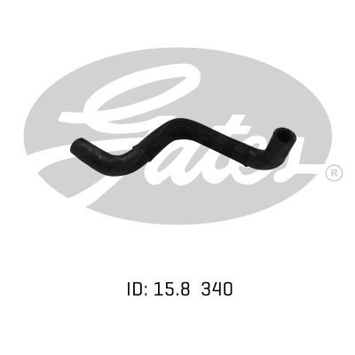 Gates Heater Hose For Holden Caprice WN 3.6L Petrol V6 LPG LWR Sedan
