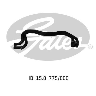 Gates Heater Hose For HSV Maloo VF 6.2L Petrol V8 LS3(376CUV8) Ute