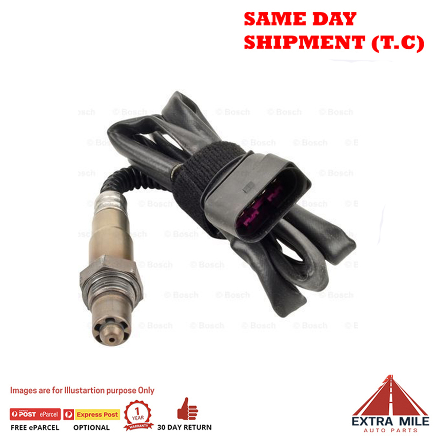 BOSCH OXYGEN SENSOR (pre-cat) For Audi A4 Avant (8D5, B5) 1/8 02/1996 - 09/2001
