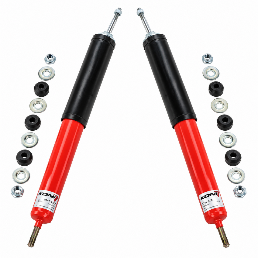 2xKoni Steering Damper For Nissan Patrol G60 G61 4.0L P I6 12V 2D SUV OHV