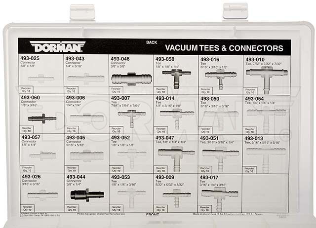 Dorman Vacuum Connector Tech Tray - 030-496