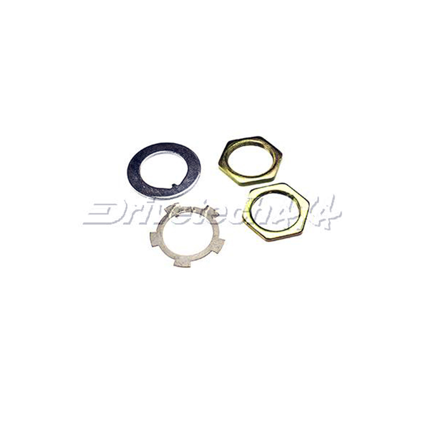 Drivetech 4x4 Lock Nut & Tab Kit - Front For Toyota Hilux - 041-052748