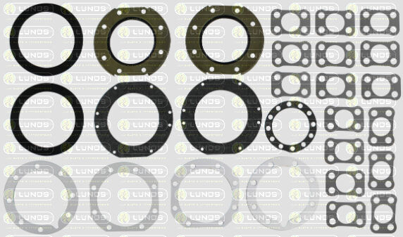 Axle Gasket Overhaul Kit For Toyota Hilux YN65-3Y 2.0L Carby 08/83-08/88