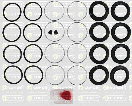 Disc Caliper Repair Kit-Front For Toyota Landcruiser HZJ80-4.2L 1HZ Dsl