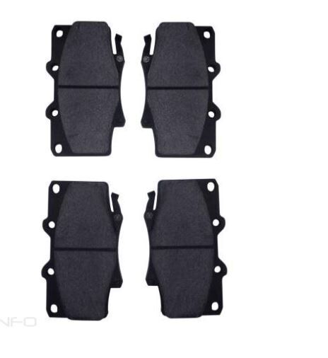 Front Brake Pads For Toyota Landcruiser HDJ80-4.2L 1HDFT Turbo Dsl 01/90-01/98