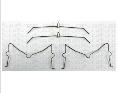 Brake Pad Fitting Kit For Toyota Landcruiser UZJ200 4.7L 2UZFE V8 09/07-12/11