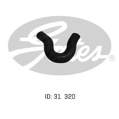 Gates Curved Radiator Hose For Ford Australia Fairmont XP RWD Wagon 2.3L Petrol Engine