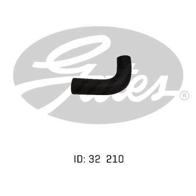 Gates Curved Radiator Hose (Hose Length 210mm) - 05-0035