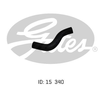 Gates Curved Radiator Hose For Ford Australia Fairlane V8 ZA RWD Sedan 4.7L Petrol Engine