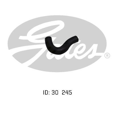 Gates Curved Radiator Hose For Hillman Hunter Ptl Engine 1.7L H4770Z - 05-0061