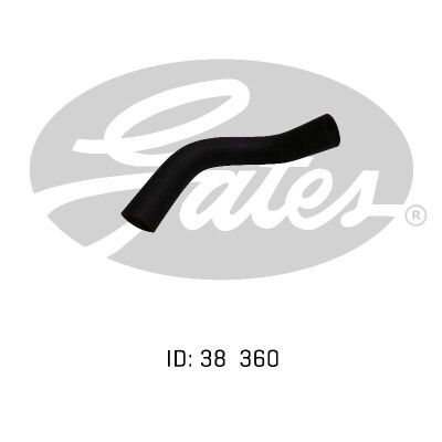 Gates Curved Radiator Hose For Chrysler Valiant Ptl Engine 5.2L/4.5L - 05-0075