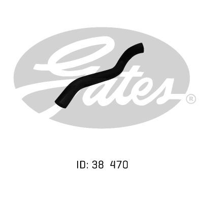 Gates Radiator Hose For Holden Monaro HT, HK 5.0L Petrol 307 Coupe