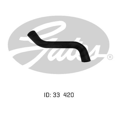 Gates Curved Radiator Hose (Hose Length 420Mm) - 05-0117