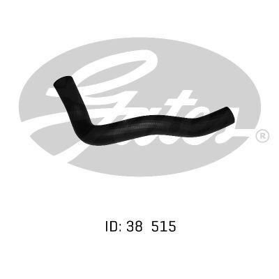 Gates Curved Radiator Hose For Chrysler Valiant Ptl Engine 5.2L LA318 - 05-0122
