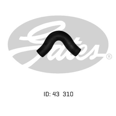Gates Radiator Hose For Chrysler Valiant VH, VJ, VK, CL, CM 4.0L/4.3L D245, D265