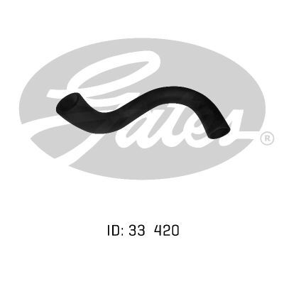 Gates Radiator Hose For Ford Escort 1.1L, 1.3L G1, J2, KL13, J1F, KL13LJ2