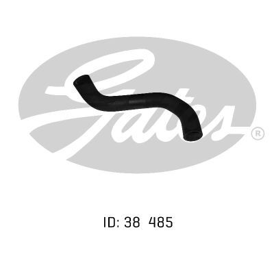  Gates Curved Radiator Hose For Holden H Series RWD Ute 3.3L Petrol Engine
